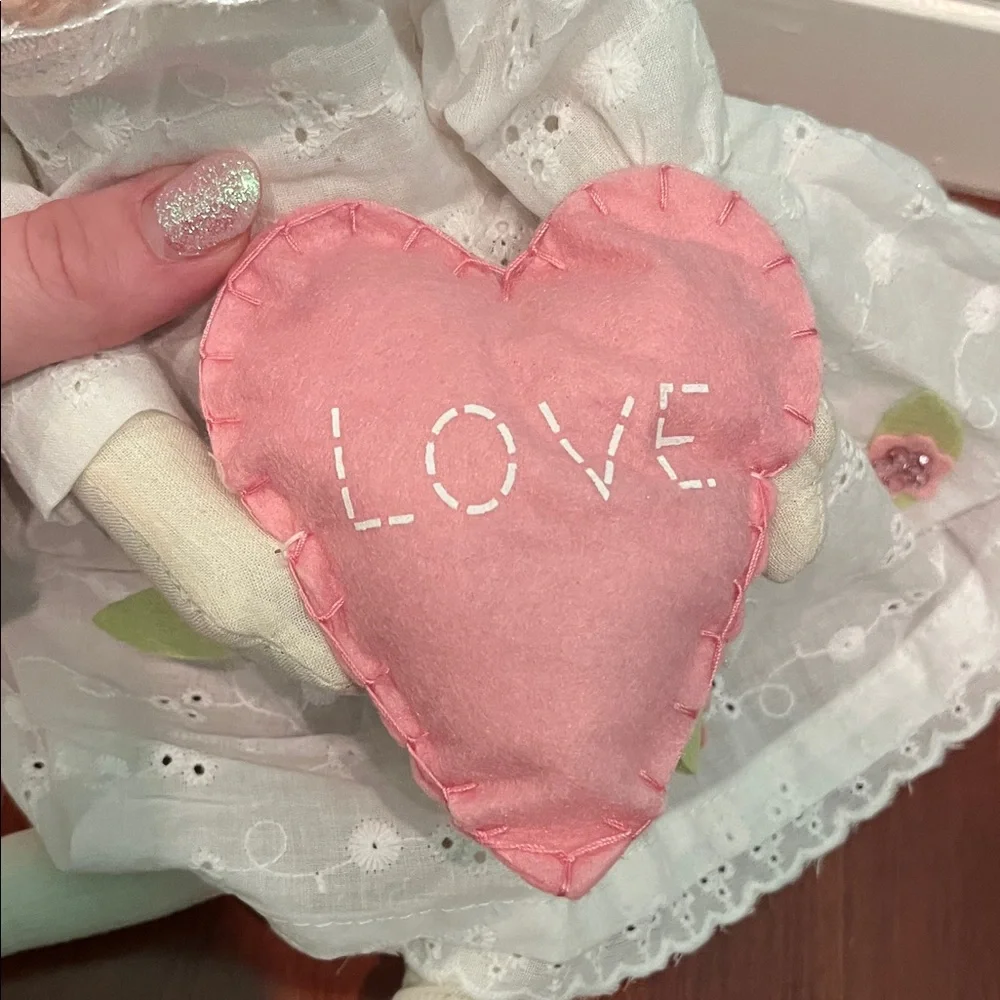 Valentine's Doll with Pink 